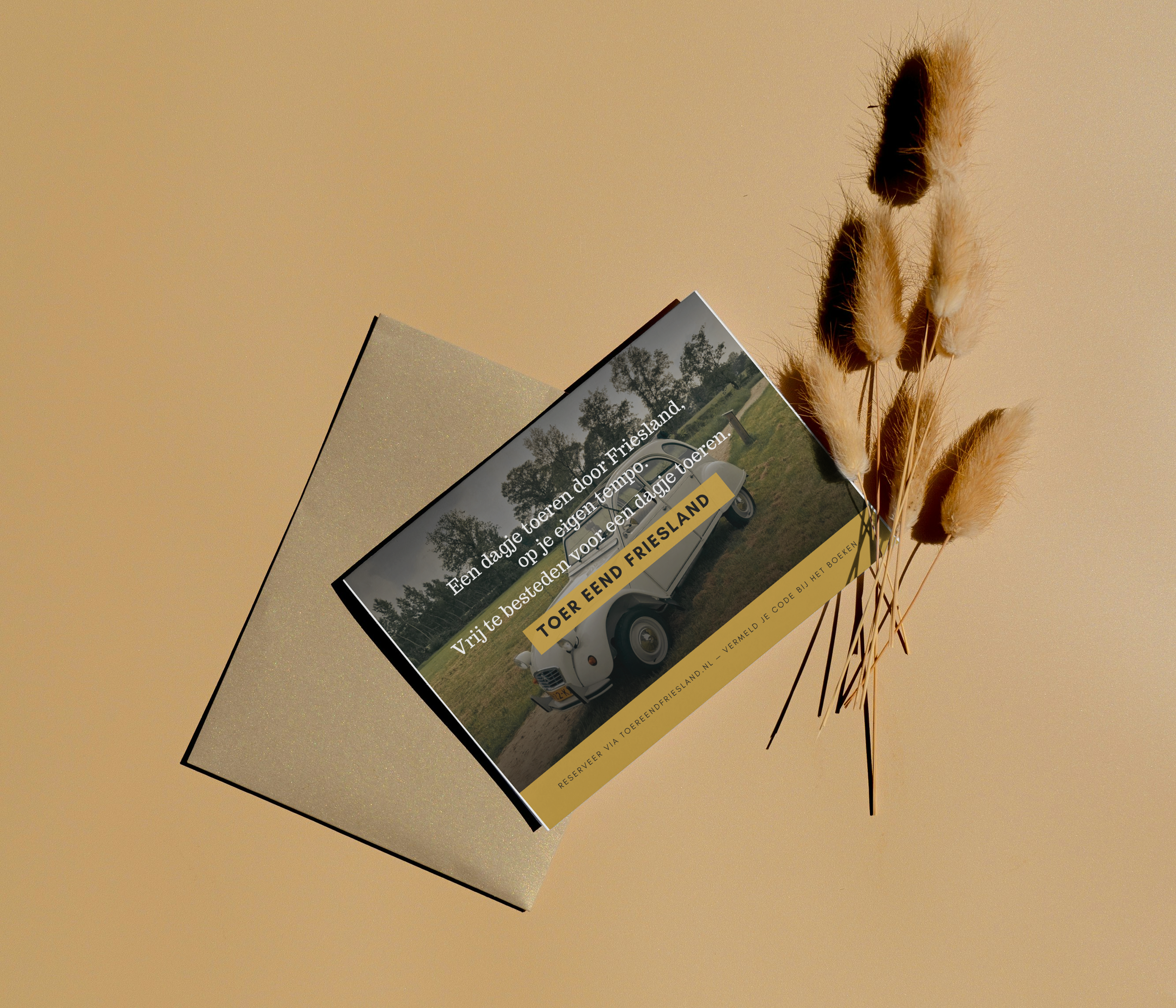Fysieke cadeaubon Deux Chevaux